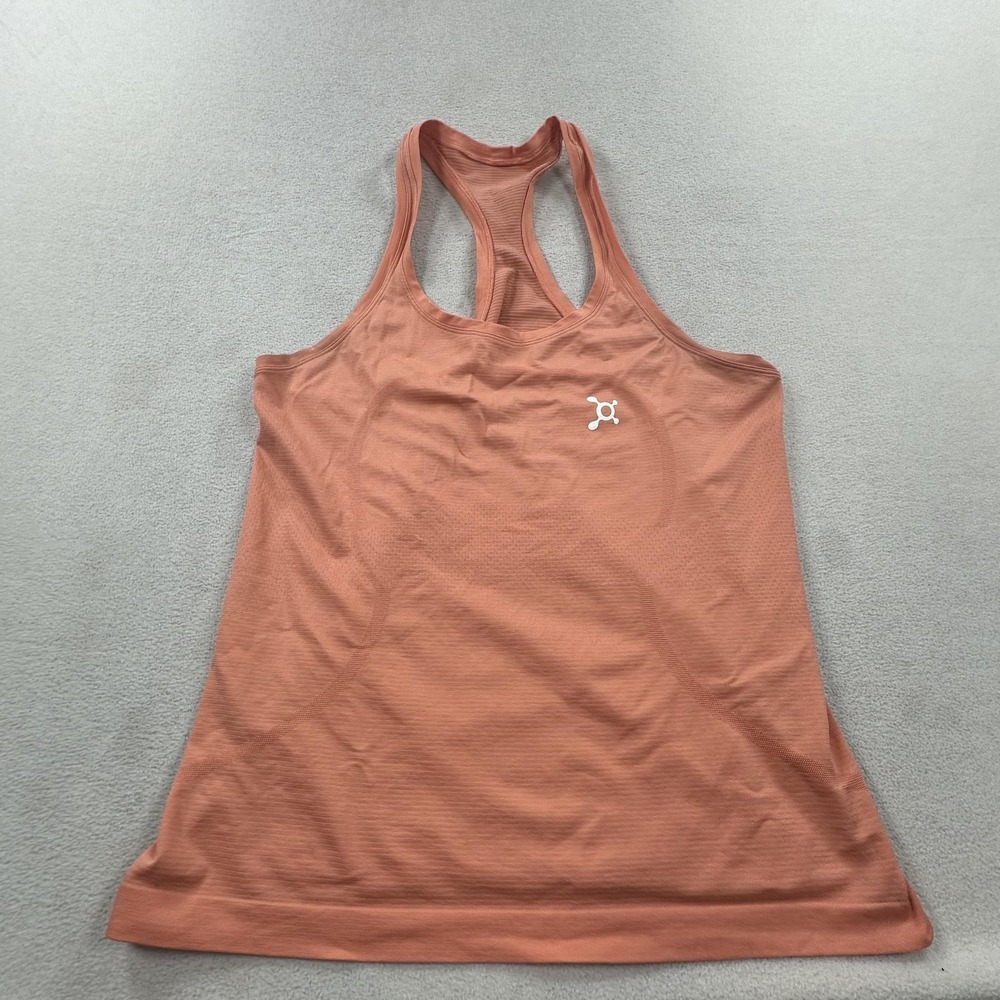 Lululemon Swiftly Tech Tank Top Womens 12 Orange Racerback Orangetheory Gym
